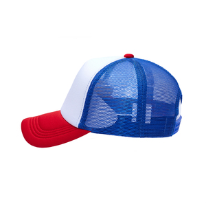 5 Panel High Quality Sports Embroider Printing Your logo Custom Cap Mesh Foam Trucker <b>Hat</b> - Product Image 3