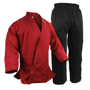 High Quality Custom Logo Karate Uniform 100% Cotton Breathable New Design Pakistan Manufacturer Martial Arts Equipment for Sale - Product Image 4