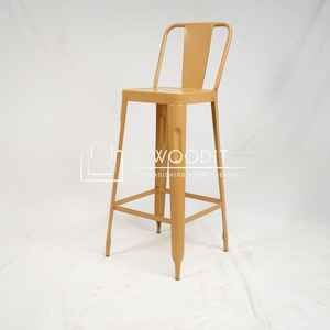 Nouveau Tabouret de Bar Haut Élégant et Moderne 2026 en Acier Inoxydable 100% – Design Écologique pour Bar à Domicile, Hôtel, Salon ou Usage Commercial - Product Image 3