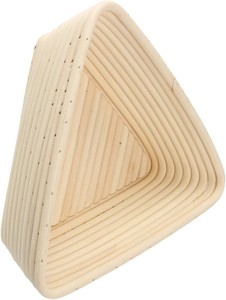 Kit de Cuisson au Levain Naturel : Panier de Fermentation en Rotin Triangulaire avec Fouet à Pâte, Grattoir et Revêtement Écologique - Product Image 2