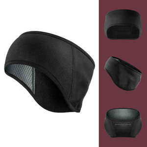 En gros Bandeau chauffe-oreilles thermique en polaire pour sports d'hiver, course à pied, cyclisme, avec trou pour queue de cheval, entraînement en extérieur, personnalisable - Product Image 2