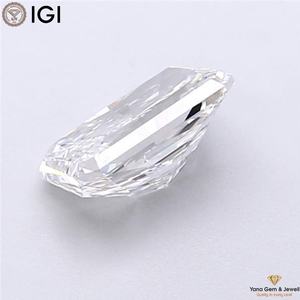 Diamante Cultivado en Laboratorio CVD de Corte Radiante de 1.50 Quilates, Color D, Claridad VS1, Certificado IGI, Joyería Elegante y Personalizada de Lujo Minimalista - Product Image 6