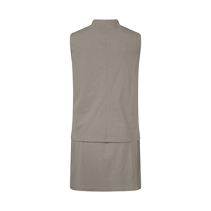 Women’s Premium Pickleball High Neck Tank & Shorts Combo <b>Set</b> Pickleball Motion Women’s High Neck Tank Top & Shorts <b>Set</b> - Product Image 4