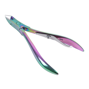 High Quality Manicure <b>Tool</b> Nail Cuticle Nipper Professional Stainless Steel <b>Sharpening</b> Nail Nipper Colorful Nail Cuticle Nippers - Product Image 1