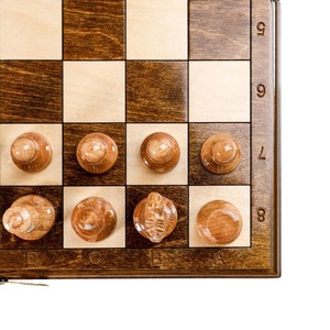 ILAHI's Eco-Friendly Rustic Polished Rectangle <b>Chess</b> <b>Board</b> Game 100% Handmade Pure Wood Animal/Love Style Customized Size <b>Chess</b> - Product Image 4