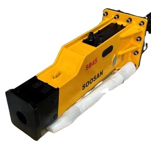 Disjoncteur hydraulique Sb 45 Type de boîte adapté aux chargeuses pelleteuses Mini pelles et accessoires de direction pour la démolition de roches - Product Image 1