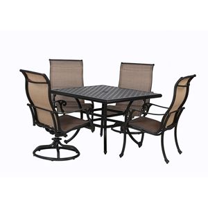 Juego de comedor de jardín de 5 piezas - Product Image 1