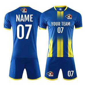 Meilleures ventes, prix bas, uniforme de football en tissu doux, design personnalisé, ensembles d'uniformes de football pour la vente en ligne, sublimation - Product Image 5