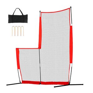 Schermo da Battuta Portatile 7x7 piedi per Allenamento Baseball e Softball - Protezione Corpo di L Screen - Product Image 1