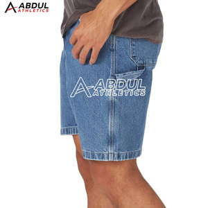 Shorts en jean pour hommes sur mesure, coupe slim, pour le fitness, haute qualité, fabriqués au Pakistan – Offre spéciale - Product Image 2