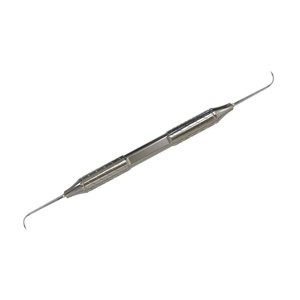 Ensemble d'instruments dentaires double extrémité de qualité médicale en acier inoxydable de haute qualité Nebraska 128 : détartreur et explorateur dentaire - Product Image 4