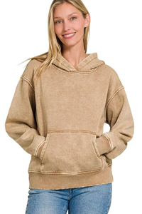Dernier design de sweat-shirts en molleton de coton pour femmes, effet délavé, tendance, design personnalisé avec impression personnalisée, sweat-shirt pour femmes - Product Image 5