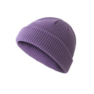 Bonnet en tricot côtelé personnalisé avec logo pour marques de mode américaines – Vente en gros, faible MOQ - Product Image 2