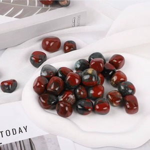 Vente en gros de cabochons en agate dendritique noire naturelle, pierre précieuse africaine de type Bloodstone, pour la fabrication de bijoux - Product Image 1