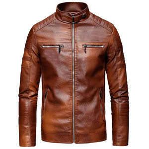 Veste en cuir pour homme de haute qualité, design personnalisé, nouvelle collection 2026, prix abordable, qualité supérieure - Product Image 1