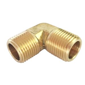 Forgé Male 90 °   Raccords coudés en laiton, raccords de plomberie en laiton AOL-018 - Product Image 3