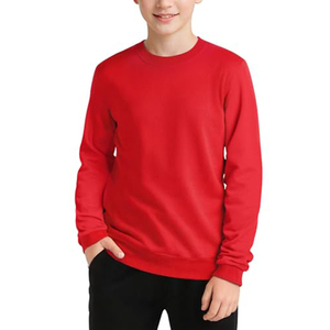 Sudadera con capucha azul marino para niños, de algodón y poliéster, de manga larga, para niños - Product Image 6