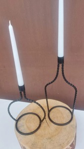 Bottle Shape Black <b>Candle</b> Stand Modern Decorative <b>Candle</b> Holder For Hotel Restaurant And Cafe Table Styling Decor From India - Product Image 4