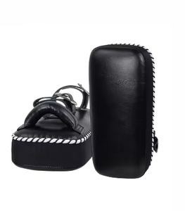 Pads de frappe robustes en cuir véritable, pads de frappe personnalisés pour la boxe, pads de frappe pour le taekwondo, pads de frappe en PU pour le Muay Thai - Product Image 5