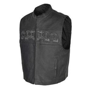 Nuevo Chaleco de Motociclista de Cuero Vacuno, Estilo Racing, para Hombre, Casual, Invernal, Transpirable, Talla Personalizada - Product Image 6