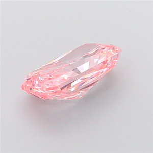 Diamant rose vif fantaisie radiant de 5,05 carats, cultivé en laboratoire, VVS 2, coupe excellente - Product Image 4