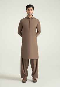 Shalwar Kameez de Diseñador de Primera Calidad para Hombre, Elegante Kurta Shalwar 100% Algodón, Conjunto Indio y Pakistaní para Hombre de Talla Grande - Product Image 3