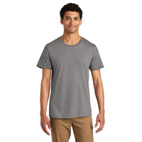 NIKDAS ENTERPRISES Unisex T-shirt 100% katoen, bulk opdruk, grijs, korte mouwen, O-hals, katoenen jersey, 180g, ademend