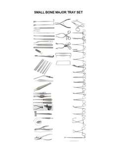 Juego de bandejas manuales de acero inoxidable para huesos pequeños, instrumentos ortopédicos de Dentavex - Product Image 3