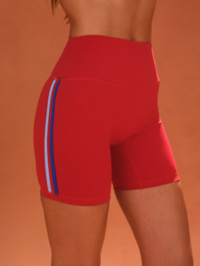 Shorts de yoga et de fitness pour femmes, sans couture, extensibles, vêtements de sport, shorts d'entraînement en salle de sport - Product Image 3