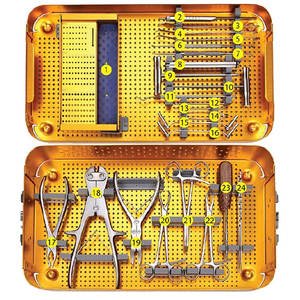 Juego de Instrumentos Quirúrgicos Ortopédicos, Placa de Bloqueo para Extremidades Inferiores DC-PK-0028 Clase I |   Instrumental Quirúrgico de Acero Inoxidable de Alta Calidad para Cirugía Ósea - Product Image 5