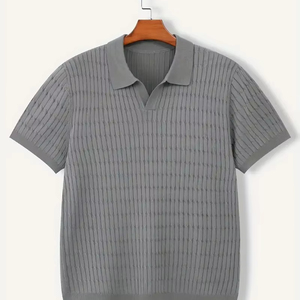 เสื้อยืดพิมพ์ลายระบายอากาศสำหรับผู้ชาย คุณภาพสูง เสื้อโปโลลำลองไซส์ใหญ่ สกรีนโลโก้ได้ ขายส่ง เสื้อยืดรุ่นใหม่ - Product Image 1