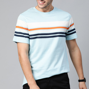 เสื้อยืดผู้ชายดีไซน์ล่าสุด ผ้าฝ้าย 100% ทรงโอเวอร์ไซส์ เป็นมิตรกับสิ่งแวดล้อม บริการ OEM แฟชั่นมาแรง รับสกรีนโลโก้ตามสั่ง - Product Image 1