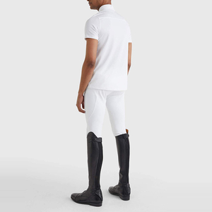 Polos ajustés très demandés, anti-humidité, avec fermeture boutonnée, pour l'équitation, sous-vêtements personnalisés - Product Image 4