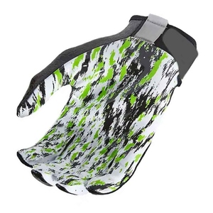 Custom Logo <b>Full</b> Finger Outdoor Sports Gloves Black White Green Camouflage Non <b>Slip</b> Pull on PU Material Unisex All Seasons - Product Image 5