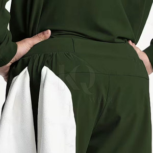 Shorts de sport pour hommes, taille élastique, tissu extensible décontracté, respirant, pour l'entraînement, la course à pied et la remise en forme - Product Image 5
