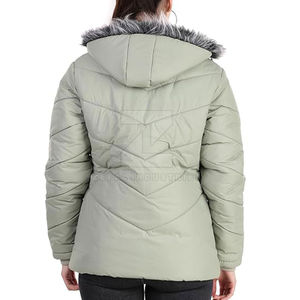Blouson d'hiver chaud pour femme, style court et élégant, nouvelle collection, vente en gros - Product Image 2