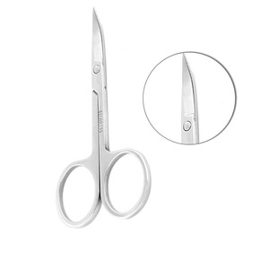 Professional Stainless Steel Nose Hair Trimming Scissors Safety Scissor <b>Round</b> Tip Small Makeup Scissor Beauty Care Scissor - Product Image 1
