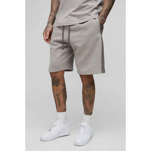 Conjunto Deportivo de 2 Piezas para Hombre, Estilo Urbano, 360g, Algodón, Pantalones Cortos Deportivos y Camiseta, Transpirable - Product Image 4