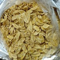 Premium vacuüm gefrituurde bananenchips, knapperige tropische fruitsnack, groothandel bananenchips voor export, fabrieksprijs Vietnam