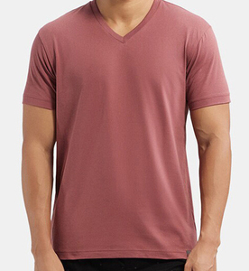 Camiseta Básica de Algodón Premium para Hombre, Corte Regular, Ligera, Manga Corta, Lisa, Informal, para Moda Urbana, OEM, ODM, Personalizada - Product Image 1