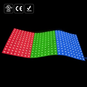 Painéis de <span class=keywords><strong>LED</strong></span> Publicitários RGB 300 LEDs 5050 Lux, Painel de <span class=keywords><strong>LED</strong></span> Cortável 6 LEDs DC24V DIMMABLE 30W para Bancadas Translúcidas - Product Image 2
