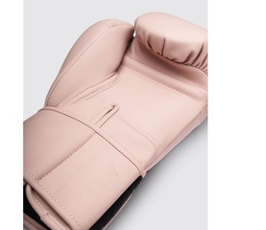 Customized Fly Superloop Pro X2 Dusty Pink MMA Boxing <b>Gloves</b> Real Cowhide Leather Sanda Full Finger Adjustable Wrist Strap - Product Image 6