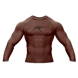 Personnalisez votre propre logo sur un rashguard à manches longues sublimé, rashguard MMA, rashguard BJJ, maillot de compression MMA pour moi - Product Image 1
