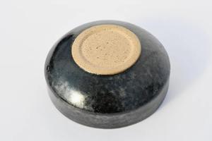 Bol en céramique finition pierre noire minuit, design moderne profond, résistant aux éclats, glaçure sans danger pour les aliments, idéal pour les soupes, les salades et les nouilles - Product Image 4