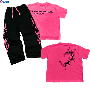 Ensemble de survêtements de haute qualité pour hommes, tenue de sport à manches courtes, ensemble d'été unisexe, confortable pour le jogging, 2 pièces pour couple. - Product Image 6