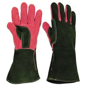 Guantes de Seguridad Resistentes al Calor de Corte Extremo con Certificación CE, Cuero Reforzado de Alta Calidad para Soldador, Protección para Manos y Brazos - Product Image 3