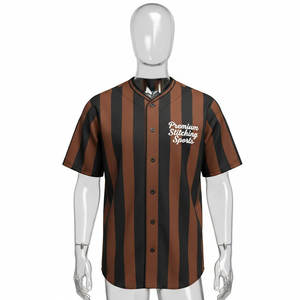 Professional Sports Men Baseball Uniform Softball Jersey Sports 3D <b>Patchwork</b> Private Label Sublimation Printed 100% Sports Kit - Product Image 1