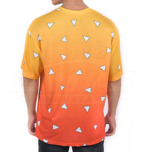 Camisetas holgadas y transpirables con estampado urbano para hombre, muy vendidas, 100% algodón, ligeras, camisetas extragrandes para hombre - Product Image 2