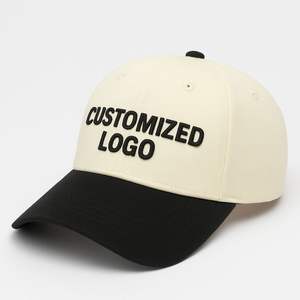 Casquette de baseball OEM ODM de haute qualité avec logo brodé personnalisé Casquettes de sports de plein air Casquettes Gorras Unisex 6 Panel Bicolore Frame - Product Image 2