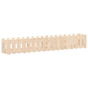 Macetas y jardineras elevadas de madera maciza de pino natural para jardín - Product Image 2